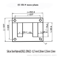 EI 76.2(1")iron Core Transformer Ie- E And I Lamination (core) 76.2mm_50pn1300a (2hole), Txva-90057. New 100%